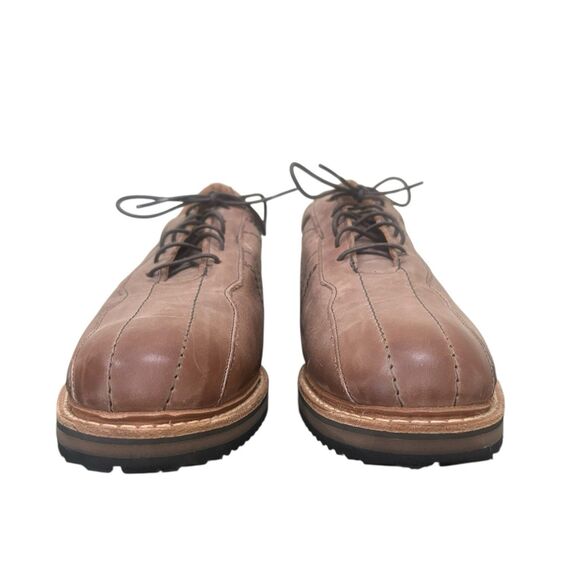 Allen Edmonds VOYAGER Oxford Walking Shoe Sz 11 D Brown Premium Leather USA EUC - Picture 3 of 11